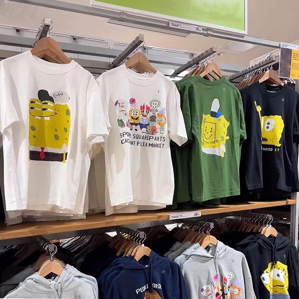 夏季男装情侣印花短袖T恤