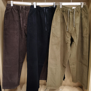 479822 秋冬款男装/女装灯芯绒工装裤/百搭宽松版直筒休闲裤子