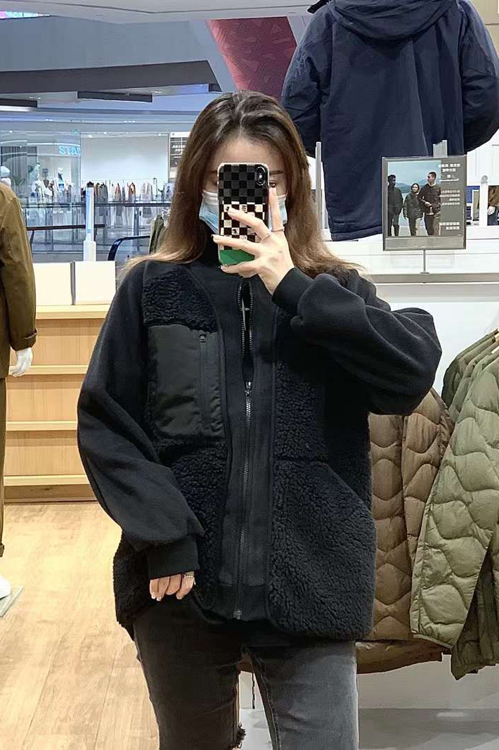 短款男装女装加厚外套秋冬