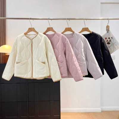 秋冬女装内胆式棉服外套