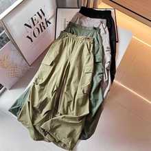 WP85724 焦家户外冲锋裤速干防泼水工装裤多功能百搭伞兵裤登山裤