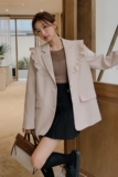 2022秋季新款！！可拆卸木耳边披肩西装外套270-2251-P125控178，女装西装，浙宝270