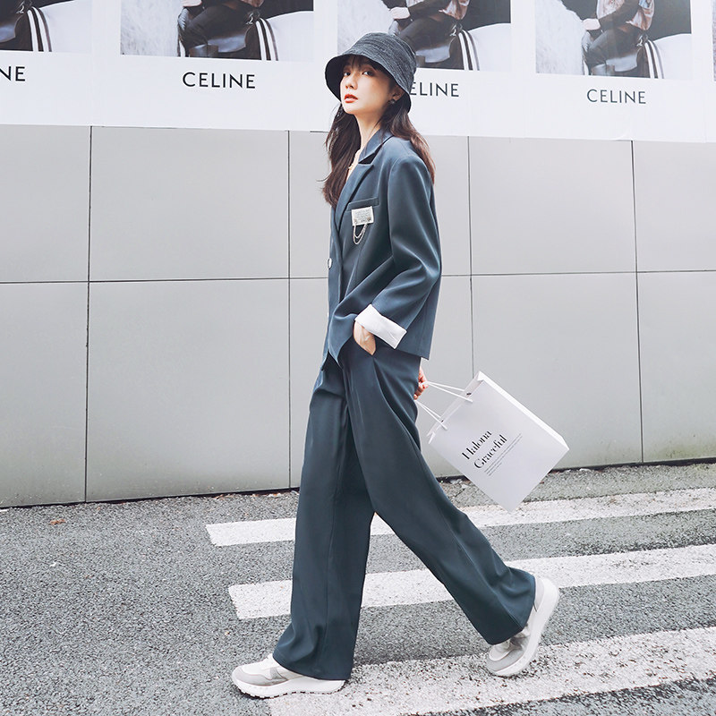 【现货】2022春季新款！！时尚显瘦西装套装312-F32-P155控218,女装西装,浙宝270