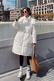 【现货】2023新款袖口撞色宽松版90羽绒服270-2293P265控388，女装羽绒服，浙宝270