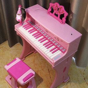 小女孩音乐玩具钢琴可弹奏电子琴儿童迪士尼3-9岁宝宝4-6公主礼物
