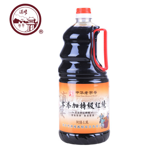 特级红烧炒菜上色酿造酱油浦楼