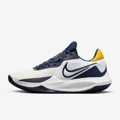 Nike精密6男子低帮篮球鞋蓝白配色运动鞋 DD9535-101