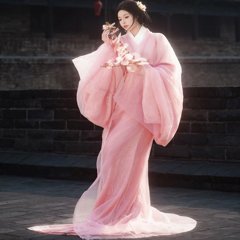 春夏古风汉服战国《樱落》古装