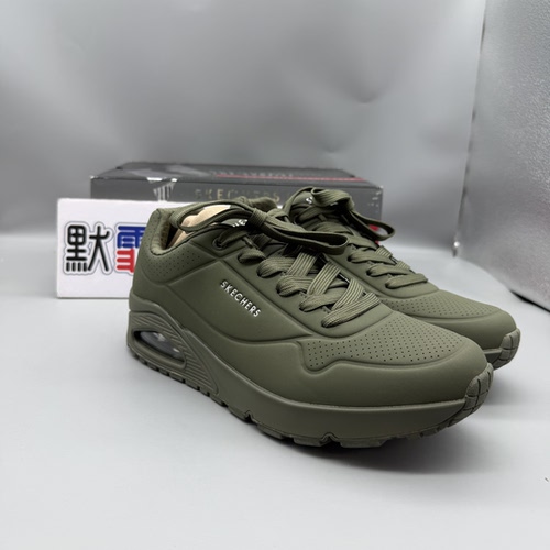 Skechers斯凯奇男士新款舒适百搭缓震透气日常休闲运动鞋52458