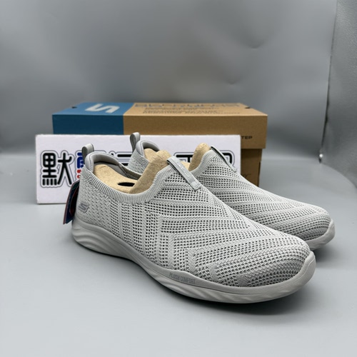 Skechers 斯凯奇一脚蹬女鞋简约休闲网面运动休闲鞋懒人鞋137062