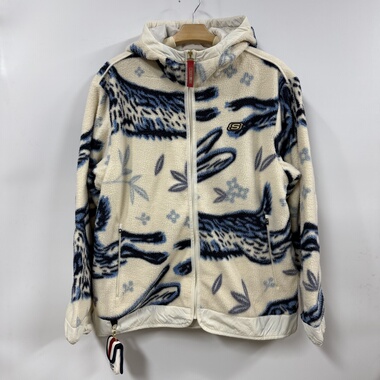 Skechers/斯凯奇男子新年系列运动休闲羊羔毛夹棉外套L123M002