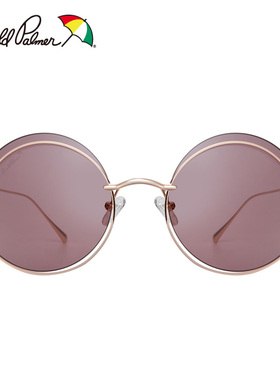 正品花雨伞太阳眼镜圆形时尚女大脸个性防风紫外线遮阳镜 AP11738