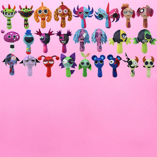 incredibox节奏盒子游戏周边毛绒玩具玩偶 Plush 跨境新款 Sprunki