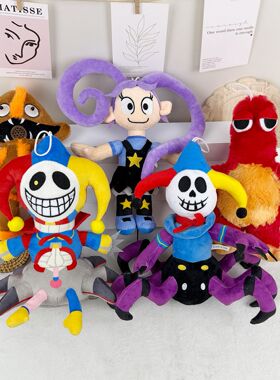 新款跨境新品poppy playtime  5 主角公仔波比的游戏毛绒玩具