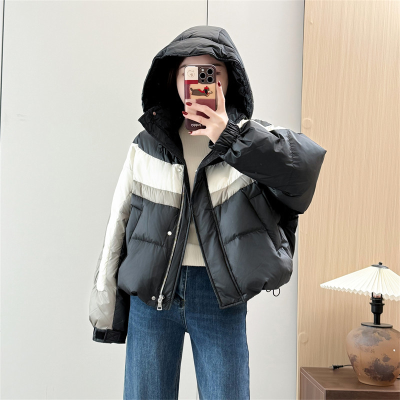 惠衣阁秋冬女连帽羽绒服短款羽绒服韩版宽松休闲短款羽绒外套,女装/女士精品,羽绒服,淘宝优惠券,粉丝福利购,淘宝优惠卷