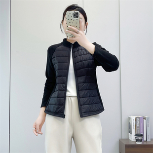 惠衣阁秋冬女修身小蛮腰立领保暖外套排骨棉衣保暖德绒内胆外套