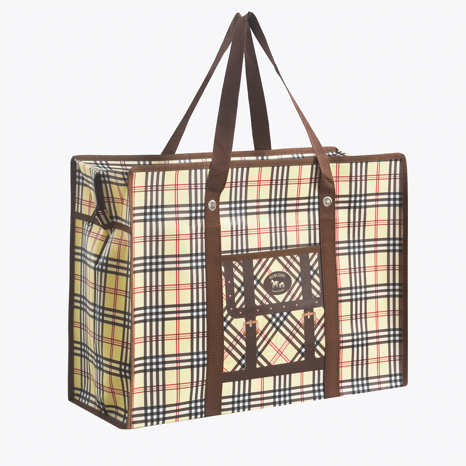 搬家袋无纺布袋加厚编织袋行李袋卡通防水收纳包蛇皮袋批发手提袋