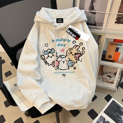 乌萨奇小八女童连帽卫衣