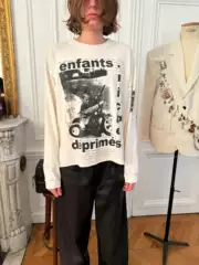 [in Stock] Non-Erd Archery Portrait Long Sleeve Shirt, Unique Slim Fit, Stylish and Handsome, Unisex Street Style 260g