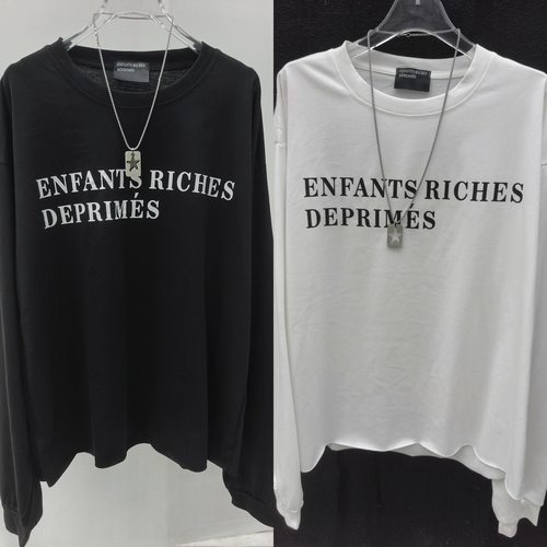 【现货】自主非ERD无破坏新款标语水洗宽松印花字母忧郁二代260g