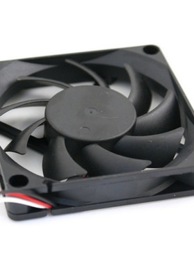 12v 7厘米7015 8CM 4线散热风扇CPU AMD智能温控静音电脑主板风扇