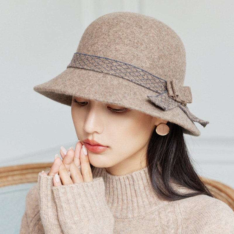 冬天帽子女款保暖秋季女时尚百搭秋冬鱼夫女帽渔夫帽韩版冬季冬帽