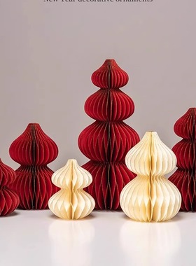 新年摆件2026新款金边葫芦摆件