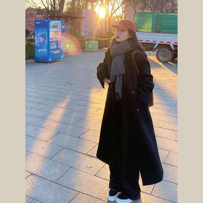 毛呢外套女小个子2025新款秋冬季加厚百搭高级感正肩韩系呢子大衣,个性定制/设计服务/DIY,棉服工装,淘宝优惠券,粉丝福利购,淘宝优惠卷