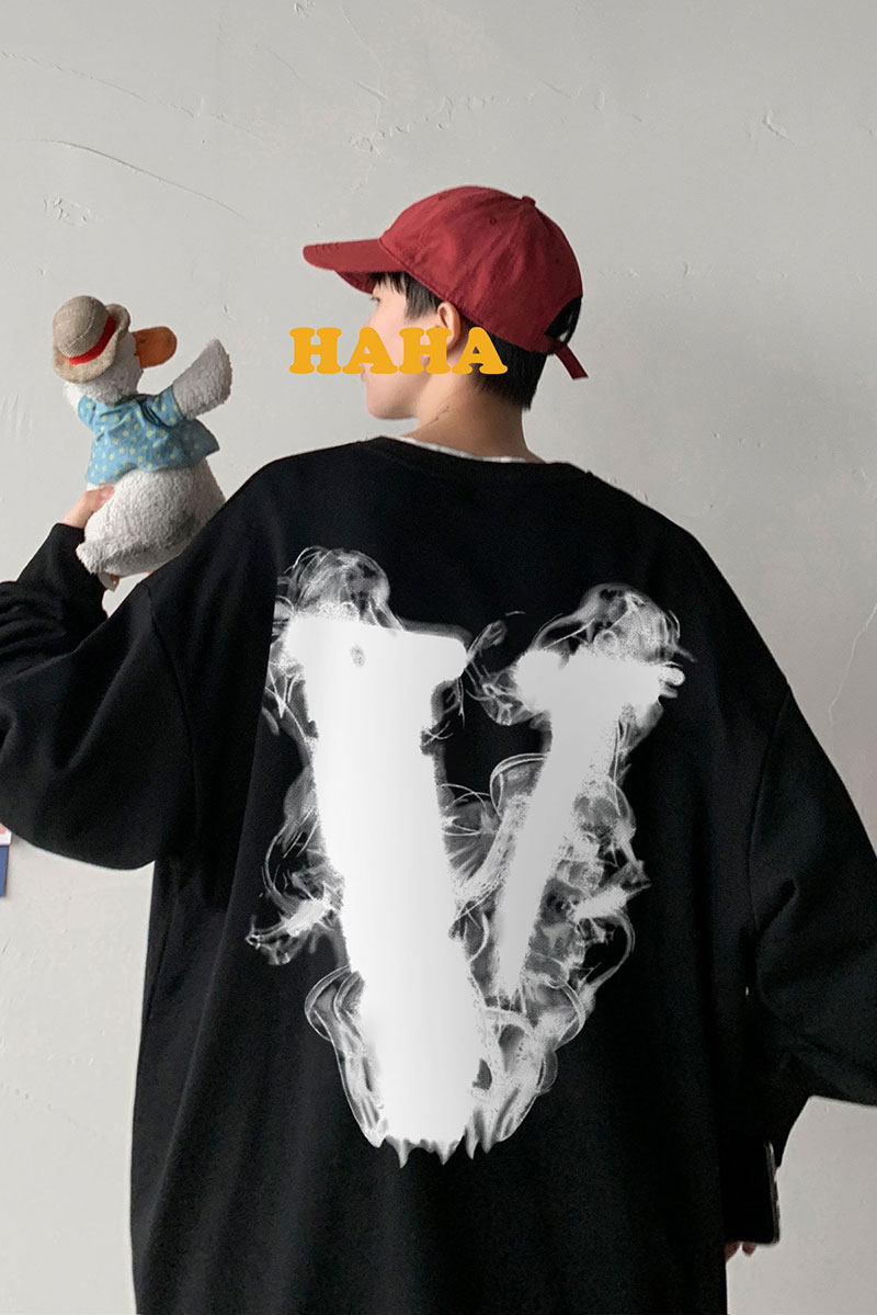 21秋季新款港风几物风水墨V大码OVERSIZE休闲圆领卫衣P35-控48,男装卫衣,星座508（原C305）
