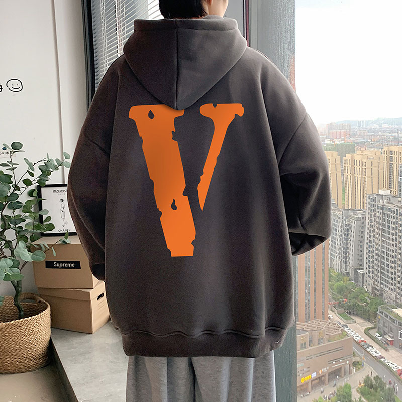 21秋季新款港风橙色V宽松大码OVERSIZE高街休闲连帽卫衣P40-控58,男装卫衣,星座508（原C305）