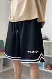 ！22夏季新款宽松大码港风wastap短裤篮球裤DK1909-P25控38，男装牛仔裤，星座508（原C305）
