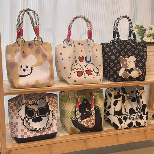 水桶包出游百搭小众大容量手拎包