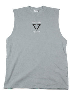 【次品处理】NXP三角形纯棉水洗无袖坎肩 外贸男宽松加胖加长背心