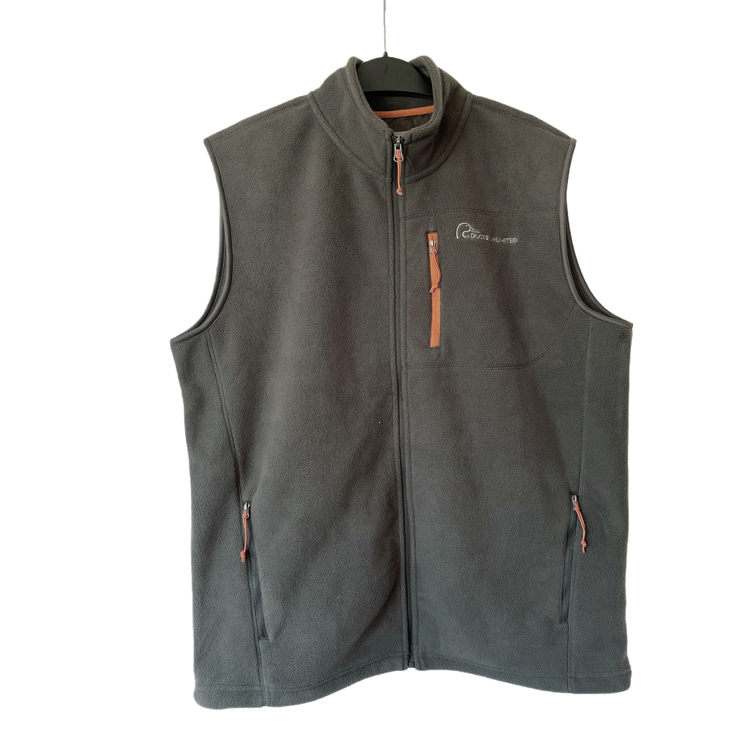 【次品】特宽户外摇粒绒抓绒马甲立领保暖背心外贸男宽松运动马甲