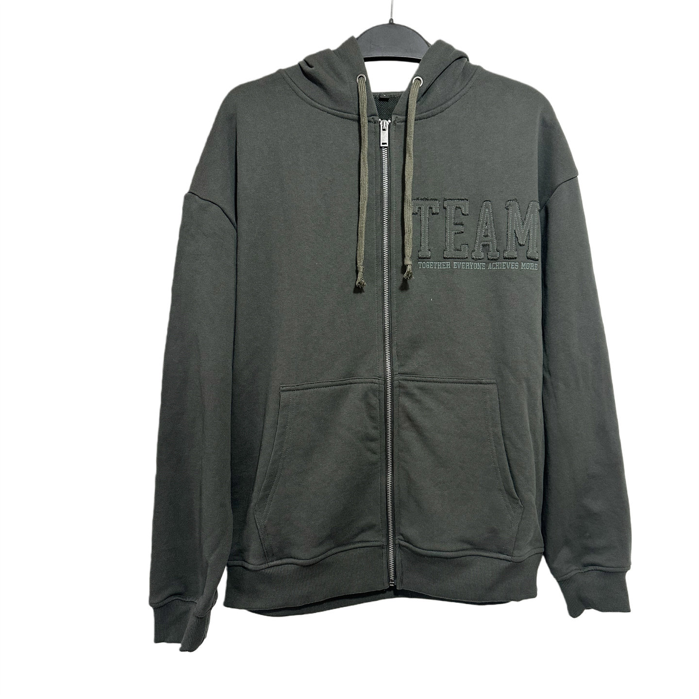 毛圈贴布绣春秋卫衣 外贸男76%棉毛圈不加绒连帽拉链衫,男装,卫衣,淘宝优惠券,粉丝福利购,淘宝优惠卷