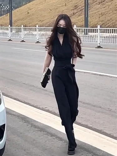 Летний модный комбинезон, комплект, французский стиль, изысканный стиль