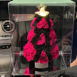 三八女神节情人告白礼物玫瑰塔许愿树永生花送女友闺蜜生日纪念日