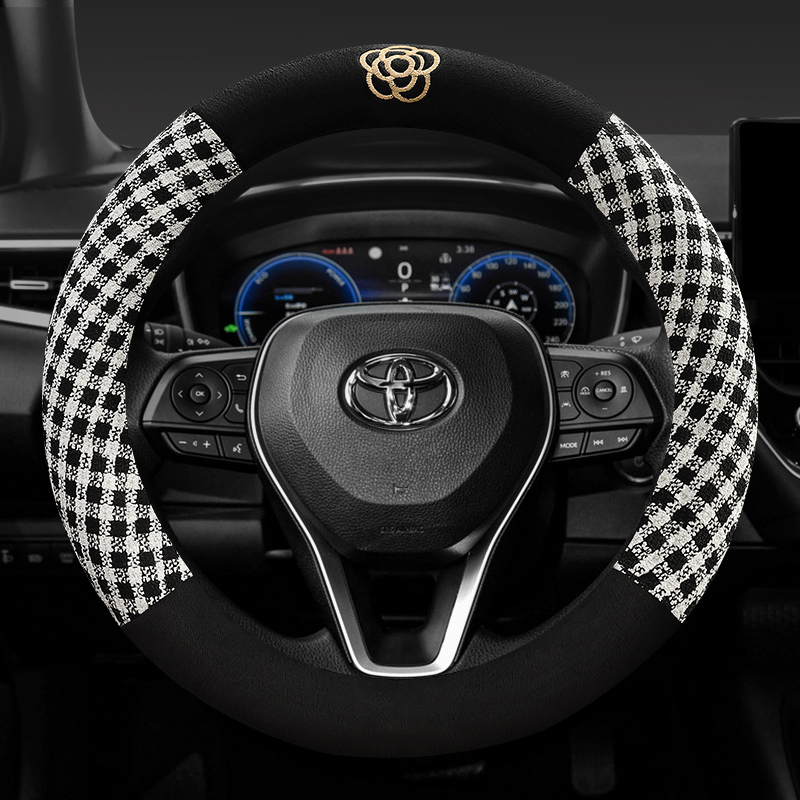 丰田锐放亚洲龙雷凌RAV4方向盘套