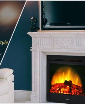 汀普莱斯原厂正品FEJ99-10A简约现代电壁炉Optiflame专利火焰技术