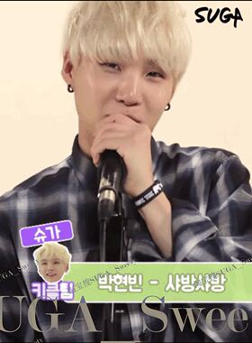 SUGA闵玧其BTS防弹少年团同款黑白格子条纹衬衫衬衣新款欧巴外套