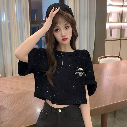 新款2025夏季甜辣满天星纯