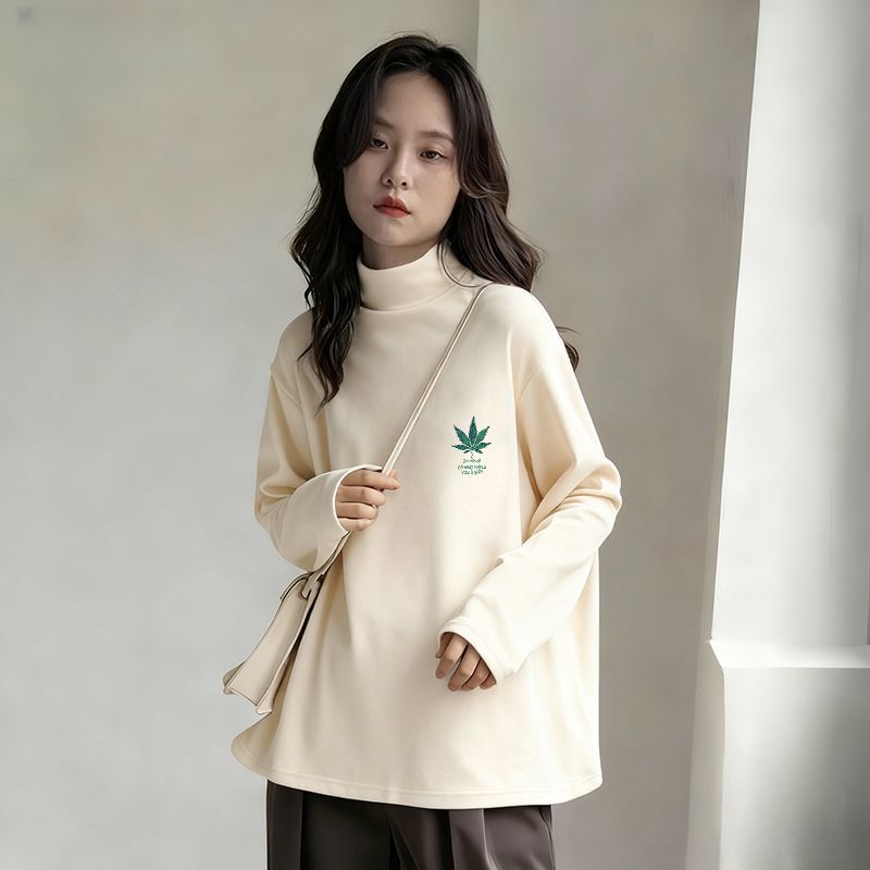 新款德绒打底衫女装秋冬季