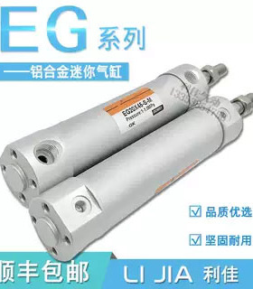 EMC亿太诺迷你气缸EGD EGC EG20X25X32X40X50X63X75X100x125-S-M