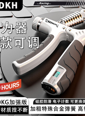 握力器男专业练手力康复训练可调节指力臂肌手劲锻炼器200kg计数