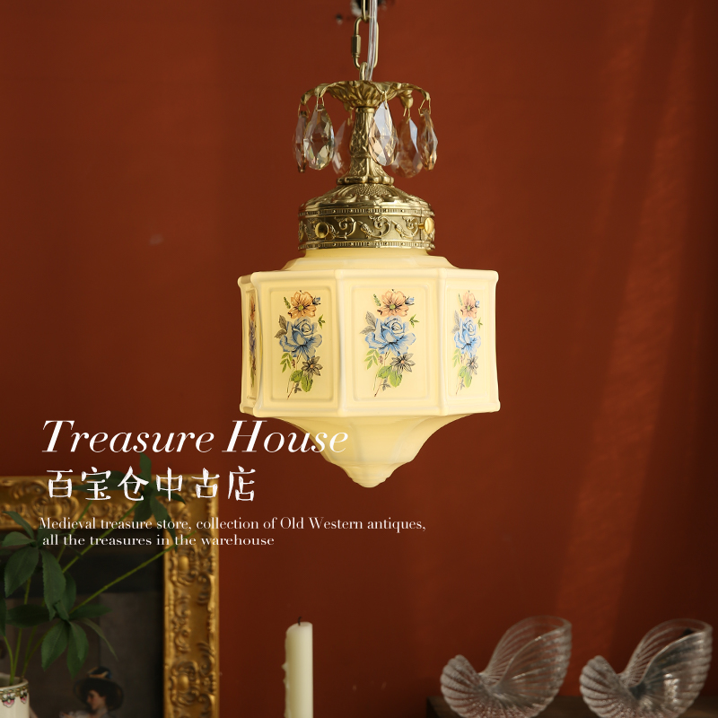 原创百宝仓皇室宫廷浪漫小吊灯