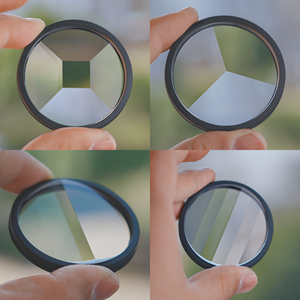 49mm万花筒多影特效摄影滤镜适用50/55 1.8小痰盂镜头 宝丽来I-2