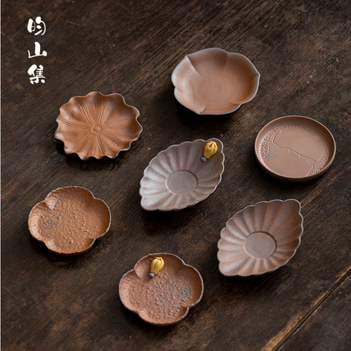 【昀山集】复古原矿粗陶杯垫