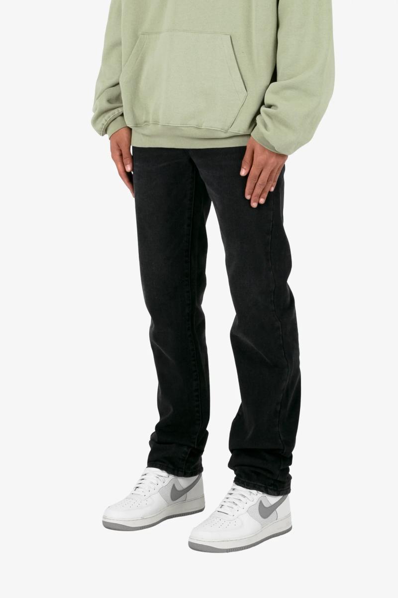 mnml拉链水洗四季牛仔裤