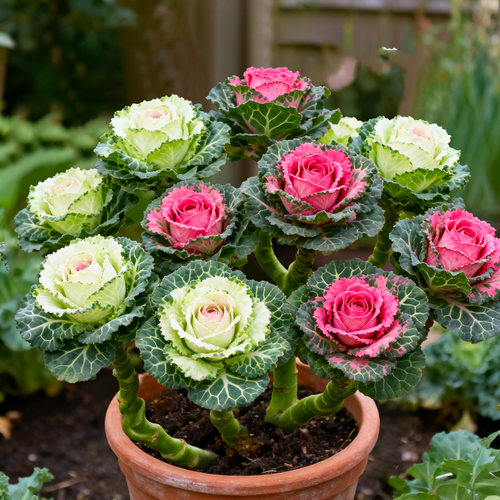 老桩羽衣甘蓝绿植盆栽大苗耐寒