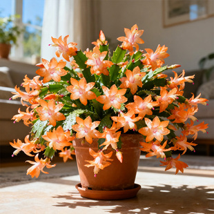 重瓣蟹爪兰盆栽花苗带花苞多年生索菲亚四季好养耐寒热阳台室内